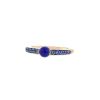 Pomellato M'ama Non M'ama ring in pink gold,  lapis-lazuli and sapphires - 00pp thumbnail
