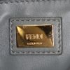 Bolso de mano Fendi Mini Peekaboo en cuero azul y rosa - Detail D4 thumbnail