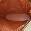 Louis Vuitton Babylone shopping bag in brown monogram canvas and natural leather - Detail D2 thumbnail