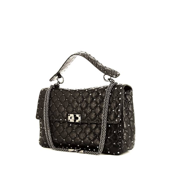 VALENTINO GARAVANI - Rockstud Spike Small Leather Shoulder Bag