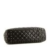 Valentino Rockstud Spike handbag in black leather - Detail D5 thumbnail