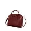 Givenchy Antigona handbag in burgundy leather - 00pp thumbnail