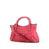 Balenciaga Classic City First handbag in pink leather - 00pp thumbnail