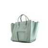 Céline Phantom shopping bag in blue leather - 00pp thumbnail