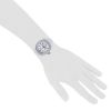 Chanel J12 Joaillerie watch in white ceramic Ref:  H0969 Circa  2000 - Detail D1 thumbnail