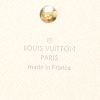 Louis Vuitton Sarah wallet in azur damier canvas and white leather - Detail D3 thumbnail
