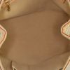 Shopping bag Louis Vuitton Hampstead in tela a scacchi e pelle naturale - Detail D2 thumbnail