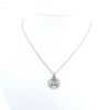 Chaumet Accroche Coeur necklace in white gold and diamonds - 360 thumbnail