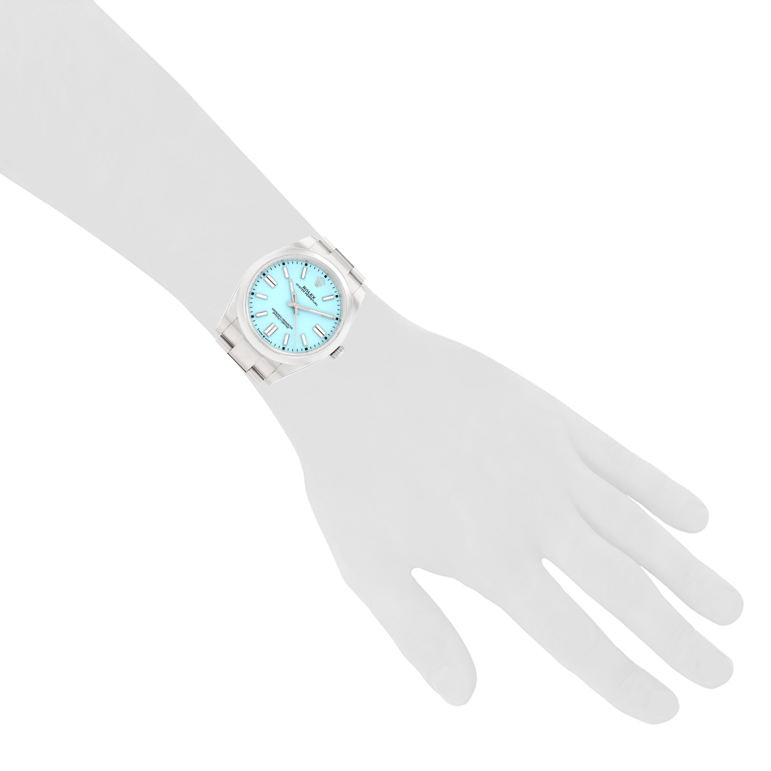 Montre Rolex Oyster Perpetual en acier Ref: Rolex - 124300  Vers 2020 - Detail D1