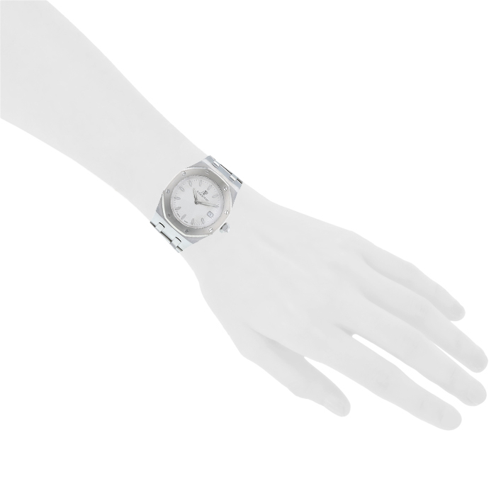Orologio Audemars Piguet Lady Royal Oak in acciaio Circa  2000 - Detail D1