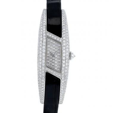 Montre Cartier en or blanc Ref :  2571 Vers  2000
