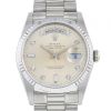 Reloj Rolex Day-Date de oro blanco Ref :  18239 Circa  1989 - 00pp thumbnail