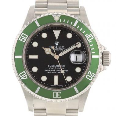 Montre Rolex Submariner Date en acier Ref :  16610T Vers  2006