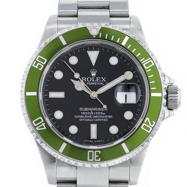 Montre Rolex Submariner Date en acier Ref :  16610T Vers  2008