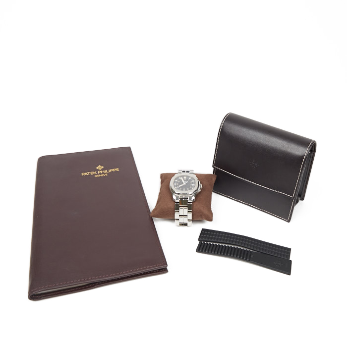 Patek Philippe Aquanaut watch in stainless steel Ref:  5066 Circa  1999