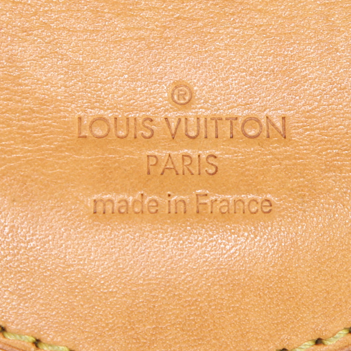 Borsa a spalla Louis Vuitton Stresa in tela a scacchi e pelle naturale - Detail D3