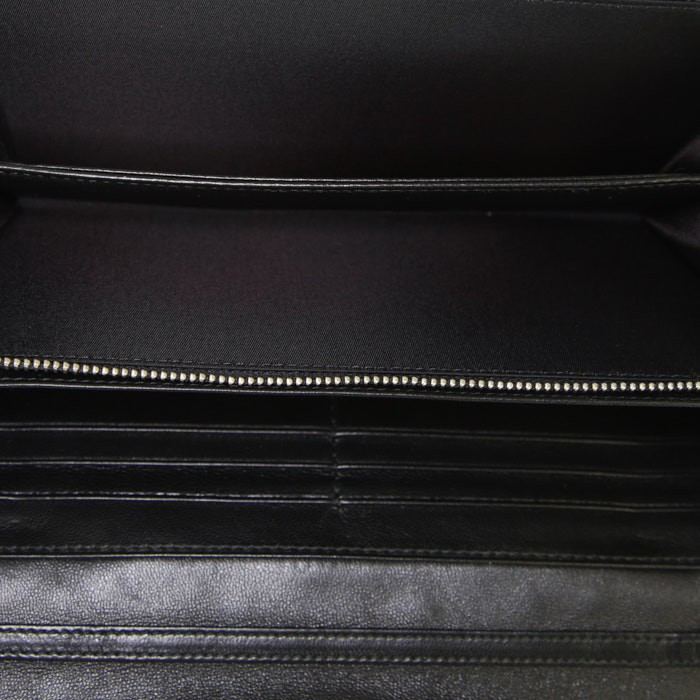 Bolsito de mano Dior Miss Dior Promenade en cuero cannage negro - Detail D2