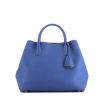 Sac cabas Dior Open Bar en cuir bleu - 360 thumbnail