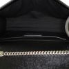 Saint Laurent Kate shoulder bag in black grained leather - Detail D2 thumbnail