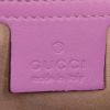 Gucci GG Marmont large model shoulder bag in pink quilted leather - Detail D4 thumbnail
