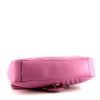 Sac bandoulière Gucci GG Marmont grand modèle en cuir matelassé rose - Detail D5 thumbnail