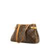 Shopping bag Louis Vuitton Batignolles in tela monogram marrone e pelle naturale - 00pp thumbnail