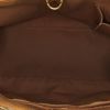 Louis Vuitton Batignolles shopping bag in brown monogram canvas and natural leather - Detail D2 thumbnail