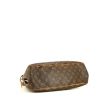 Louis Vuitton Batignolles shopping bag in brown monogram canvas and natural leather - Detail D4 thumbnail