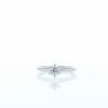 Anello solitario Tiffany & Co Setting in platino e diamante (0,52 carat) - 360 thumbnail