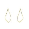 Tiffany & Co Open Heart hoop earrings in yellow gold - 00pp thumbnail
