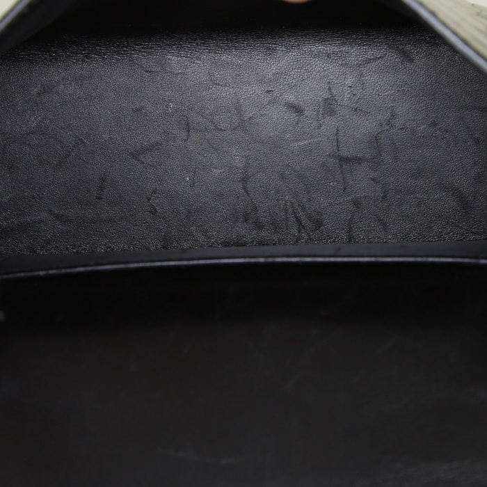 Borsa Hermès Kelly 20 cm in alligatore nero - Detail D3