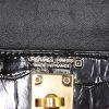 Hermès Kelly 20 cm handbag in black alligator - Detail D4 thumbnail
