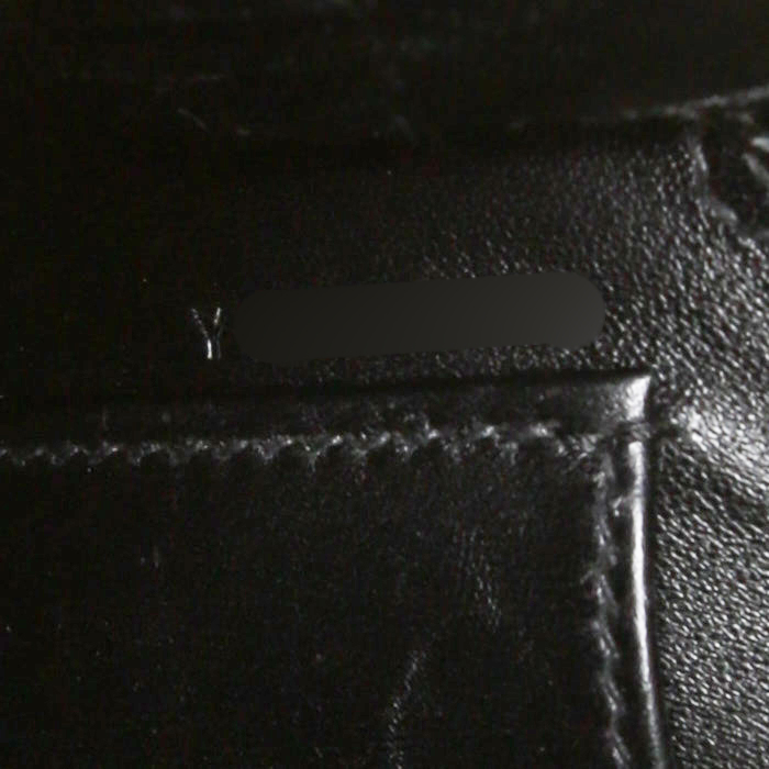 Borsa Hermès Kelly 20 cm in alligatore nero - Detail D5