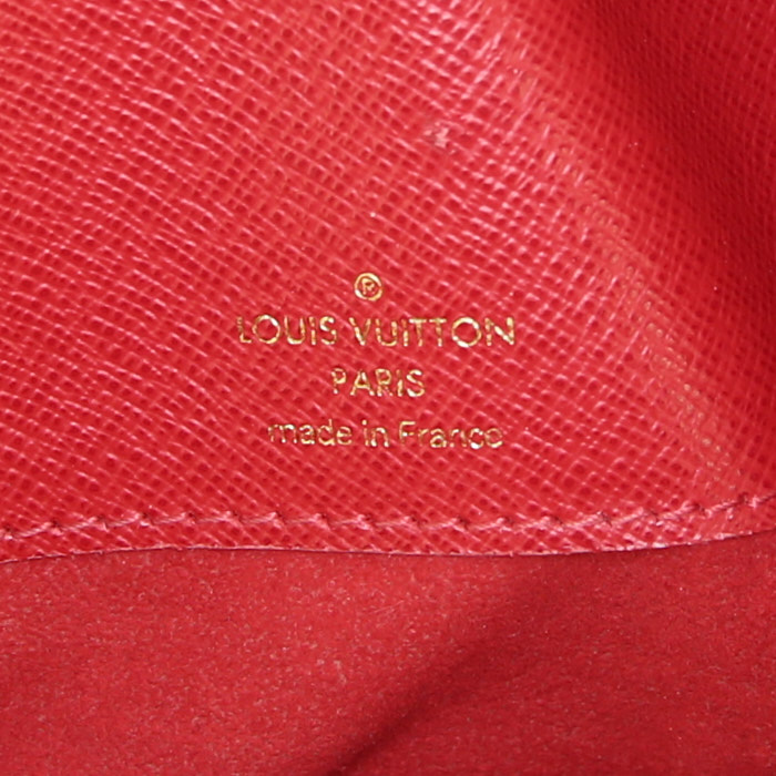 Borsa a tracolla Louis Vuitton Musette in tela e pelle marrone - Detail D3