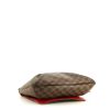 Bolso bandolera Louis Vuitton Musette en lona a cuadros y cuero marrón - Detail D4 thumbnail