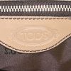 Sac cabas Tod's D-Bag en cuir beige - Detail D4 thumbnail