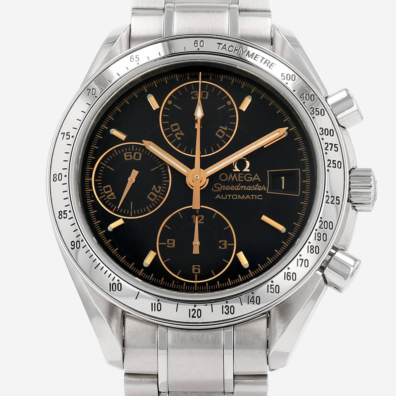 Montre Omega Speedmaster Automatic en acier Ref: 175.0083 Vers 2006