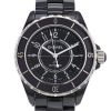 Chanel J12 watch in black ceramic Ref:  HO685 Circa  2001 - 00pp thumbnail