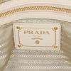 Prada shopping bag in beige leather - Detail D4 thumbnail