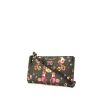 Borsa a tracolla Givenchy Wallet On Chain in pelle nera a fiori - 00pp thumbnail