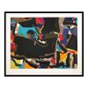 Maurice Estève, "Rivanoir", lithograph in colors on paper, signed, numbered and framed, of 1969 - 00pp thumbnail