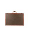 Louis Vuitton Alcaraz 80 suitcase in monogram canvas and brown lozine (vulcanised fibre) - Detail D2 thumbnail