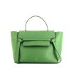 Celine Belt mini handbag in green grained leather - 360 thumbnail