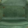 Bolso de mano Celine Belt mini en cuero granulado verde - Detail D3 thumbnail
