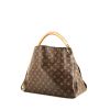 Louis Vuitton Artsy handbag in brown monogram canvas and natural leather - 00pp thumbnail
