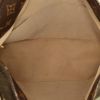 Bolso de mano Louis Vuitton Artsy en lona Monogram marrón y cuero natural - Detail D2 thumbnail
