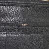 Portefeuille Hermès Béarn en cuir Mysore noir - Detail D3 thumbnail