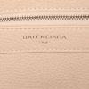 Balenciaga Blackout city handbag in rosy beige grained leather - Detail D4 thumbnail
