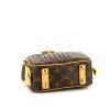 Louis Vuitton shoulder bag in monogram canvas and natural leather - Detail D4 thumbnail