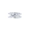 Dinh Van Maillons ring in white gold and diamond - 00pp thumbnail